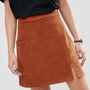 ASOS Corduroy Skirt